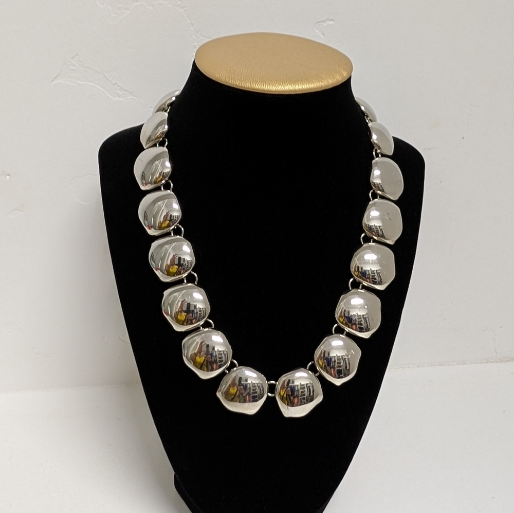 Nordstrom Silver-Tone Pebble Necklace